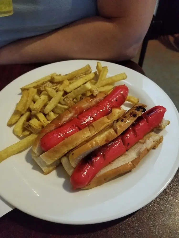 Red Hotdogs and Home Fries